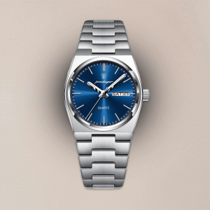 Edelstahl Männeruhr – Wasserdicht mit Leuchtzeigern