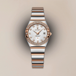 Luxus-Damenuhr mit Diamanten – Eleganz, die strahlt