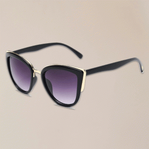 Vintage Cateye-Sonnenbrille für Frauen