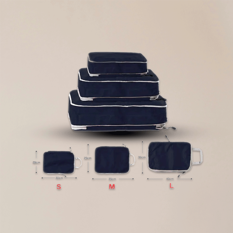 Faltbare Packwürfel-Set – Wasserdicht