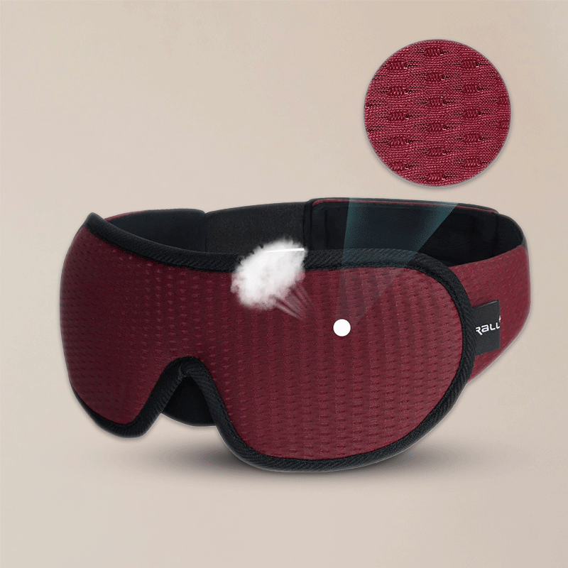 3D-Schlafmaske mit Memory-Schaum – Bild 4